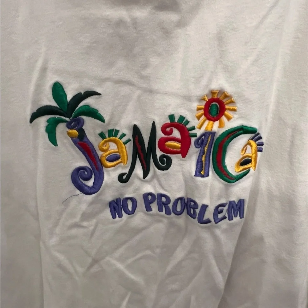 Jamaica No‎ Problem Graphic Tank Top White XL